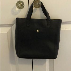 Madewell Small Crossbody Tote Black